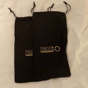Zilli Black Dust Bags (set)